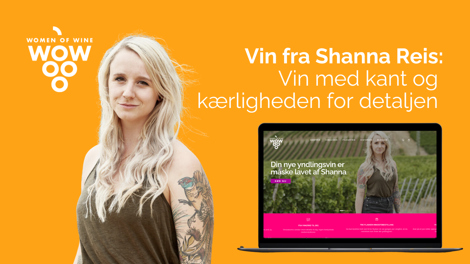 Load video: Shanna Reis laver unikke vin med kant. De er virkelig spændende.